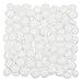 Artisan Supply White Glass Gems 1 Lbs. — Fills 1 1/4 Cups Vol. —Non-Toxic Lead Free Vase Filler, Table Scatter, Aquarium Fillers — Beautiful, Smooth, Fun, Vibrant Colors Crafted in The USA