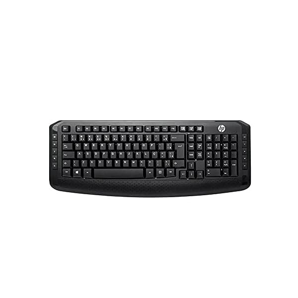 HP-300-Black-24-GHz-USB-Wireless-Keyboard-Wireless-Mouse-Combo-UK-Keyboard-Layout HP 300 Black 2.4 GHz USB Wireless Keyboard & Wireless Mouse Combo Set (UK Keyboard Layout) - Home Office Working for…