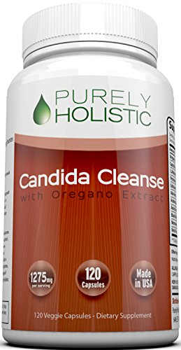 UPC 799441945154, Candida Cleanse 120 Capsules Veggie Caps with Herbs, Antifungals, Enzymes and Probiotics