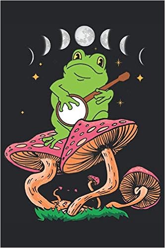 Grenouille Cottagecore Au Banjo Sur Un Champignon Esshics Cottage Core Pour La Vie Facile Et La Nature Notebook French Edition Life Simple Amazon Com Books