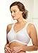 Glamorise Women's Magiclift Seamless Support T-Shirt Soft Cup Bra, White, 44DD