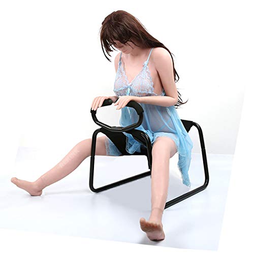 Sex Furniture Couples Position Mount Stool | Boost Your Sex Life with This Portable Multifunctional Support Chair Aid + Handrail | Novelty Adult Games Toy