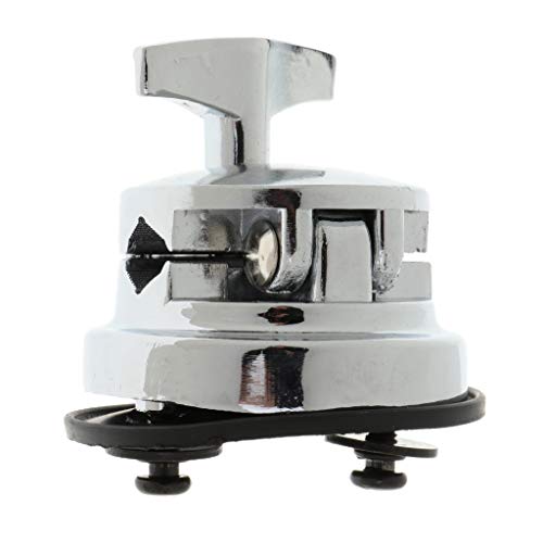 image for Baosity Durable Zinc Alloy Drums Holder Base Plate Drum Tom Mount Brac