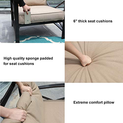 PHI-VILLA-Outdoor-Patio-Metal-Extra-Wide-Relaxing-Deep-Seating-Sofa-Chairs-and-Side-Table-Set-of-3-with-Thick-Cushions-fit-Porch-Garden-Backyard-or-Living-Room