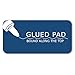 Roaring Spring Law Ruled Gummed Glue Top Legal Pads, 8.5
