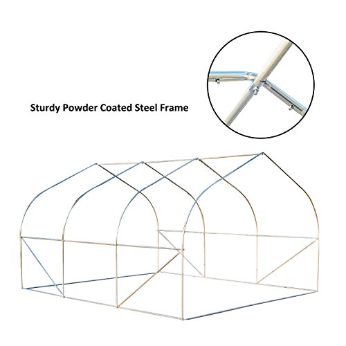 Outsunny Portable Garden Greenhouse - Image 4