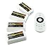 Bsod Mi Light 4-Zone Group Wireless RF Remote Controller + 4pcs 2.4G DC12/24V 4-zone LED Controller (4dimmers +4-zone single color remote)