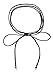 Benevolence LA Bolo Lariat Choker Vegan Suede Long Tie Necklace Girls Women Opal Triangle
