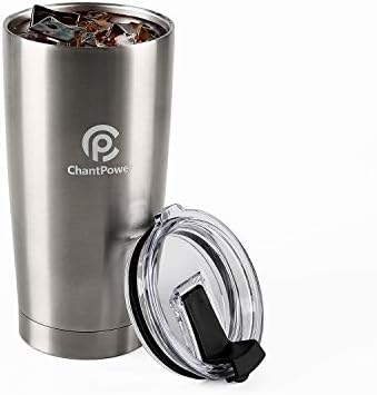CHANTPOWER Coffee Travel Mug, Travel Coffee Mug Spill Proof Vacuum Insulated Thermal Tumbler, Double Wall Tumbler Leakproof Lid