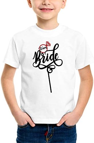 LIMIT Fashion Store - Team Bride Knot Design Kids T- Shirt (Boys/Girls)