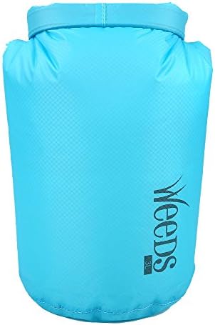 Weeds Waterproof Ultra Lightweight Dry Bag Dry Sack Roll-Top Closure Compression Sack for Swimming Fishing Boating Rafting Canoeing Kayaking Hiking and Camping