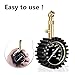 JSDOIN Tire Pressure Gauge - (0-100 PSI) Heavy Duty, Certified ANSI Accurate with Large Easy to Read Glow Dial, Low - High Air Pressure Gauge