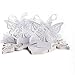 Amytalk 50 Pcs Laser Cut Wedding Favors Candy Boxes Pearl Paper Gifts Box for Marriage Birthday Shower Party Decors (Butterfly)