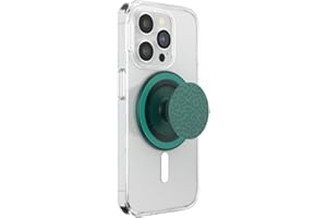 PopSockets Phone Grip for MagSafe with Kickstand, Magnetic Stand, Swappable Top, Secure Hold for iPhone MagSafe Cases, Phone & Tablet Grip - Enamel Hammered Fresh Pine