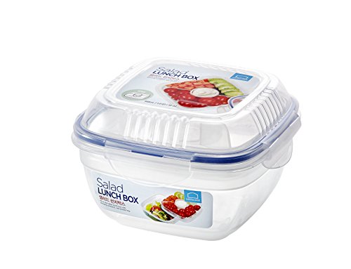 LOCK&LOCK HSM8440T Lock & Lock 32-Oz. Food Plastic Storage Container, 32 Ounce, Clear