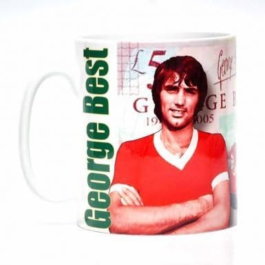 George Best Northern Ireland &amp; Man Utd Legend Mug (11oz)