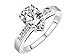 Berar Womens Fashion Temperament Zircon Crystal Gold Plating Tail Ring