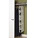 Household Essentials 311322 Hanging Shoe Storage Organizer for Closets |10 Pocket Shelves | Natural Canvas
