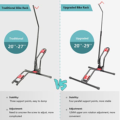 JAPUSOON Bike Rack Garage Storage , Adjustable Vertical Bike Stand for