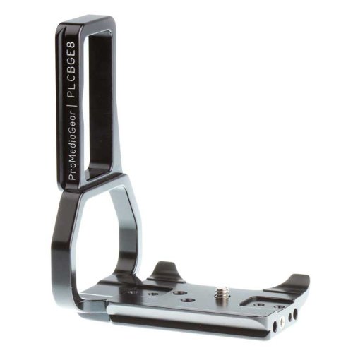 PLCBGE8 ProMediaGear L-Bracket/ L-Plate Arca Swiss Type for Canon T3i T2i with BGE8 Grip