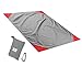 Holzhaus Outdoor Beach Picnic Blanket with Water-Resistant and Sandproof Backing, Lightweight