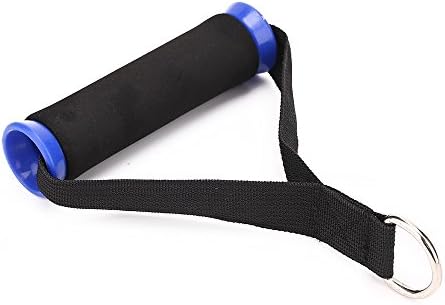 EIMGO Heavy Duty Handles with Solid ABS Cores, Durable Carabiners, Super Strong Nylon Webbing, and Heavy Gauge Welded Strong-rings (1 Pack D-rings)