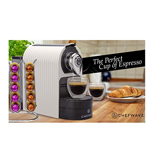 ChefWave Mini Espresso Machine Nespresso Capsules Compatible