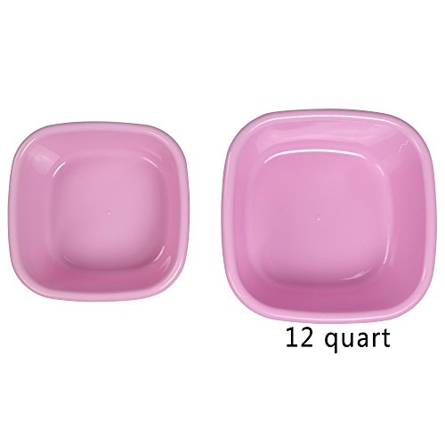 Doryh 12 Quart Plastic Square Washbasin, Set of 3 - Thumbnail 5