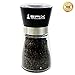 Refillable Salt and Pepper Grinder Set - Multi-Function Pepper Mill - Spice Grinder - Salt and Pepper Shakers - Sleek, Sophisticated Spice Mill- Durable, High Grade Ceramic Adjustable Grinding Core