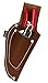 Weaver Leather Arborist Pistol Type Pruner Pouch with Knife Pouch , Brown