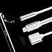 2 in 1 Lightning to 3.5mm Headphone Jack adapter Charging cable for iphone 7/7 Plus