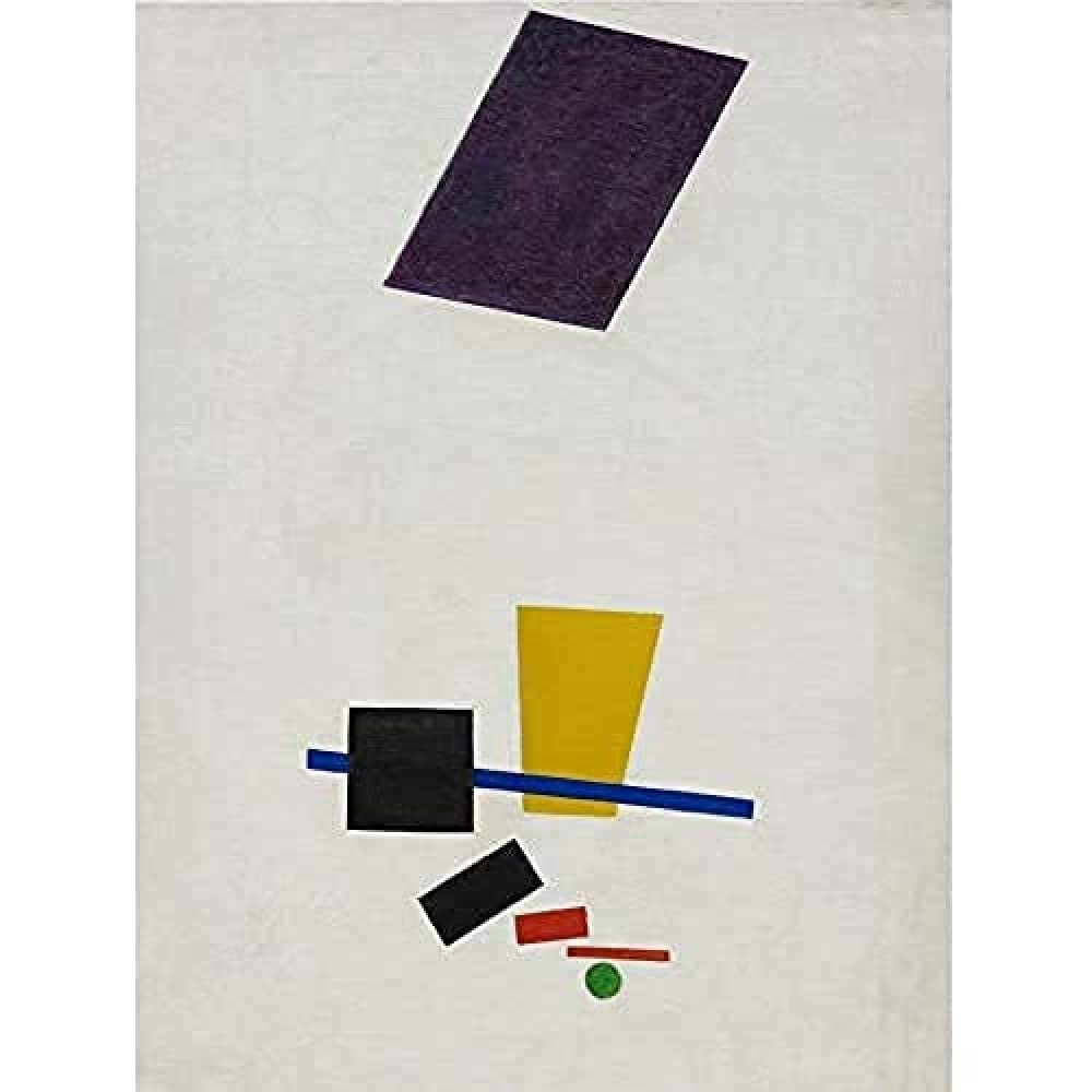 Kazimir Malevich Painterly Realism Of A Football Player Art Print Canvas Premium Wall Decor Poster Mural