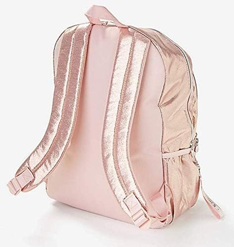 rose gold backpack justice