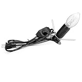 UNILAMP Himalayan Salt Lamp Cord Original Replacement Cord with Dimmer Switch With One 15w Bulb