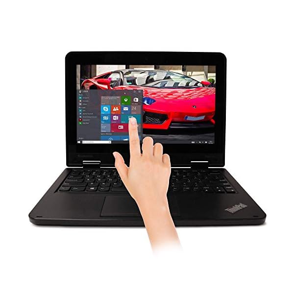 Lenovo Thinkpad Yoga 11e Laptop 116inch Touchscreen Convertible Ultrabook Pc Intel Quad Core Processor 128gb Solid State Drive 4gb Ddr3 Ram Hd Webcam Led Hdmi Bluetooth Windows 10 Renewed