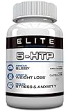 5-HTP - 100mg & 100 Capsules- 2 Free E-books - Fight Stress & Anxiety Pills - Improve Sleep & Help Lose Weight With 5-HTP - Boost Serotonin