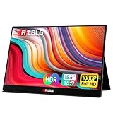 ALOLG Portable Monitor 15.6 Inch with 60HZ FHD