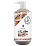 Alaffia - EveryDay Shea - Moisturizing Shea Butter Body Wash, Vanilla-Mint, 32 Ounces (FFP)