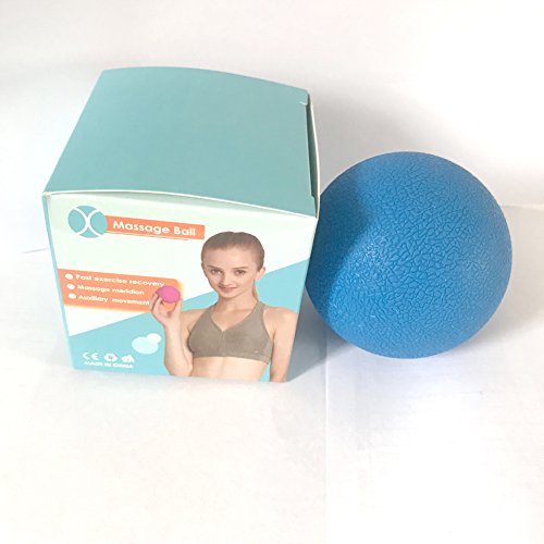 Massage Ball Yoga Lacrosse Ball for Myofascial Release, Trigger Point Therapy, Muscle Knots, Deep Tissue Massage, Crossfit, Trigger Point and Yoga Therapy