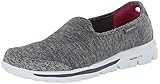 Skechers Performance Women's Go Walk Lead Memory Foam Slip-On Walking Shoe,Gray,6 M US