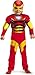 Iron Man Toddler Muscle Costume,S (2T)