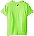 PUMA Little Boys' No.1 Logo Tee, Active Green, 6