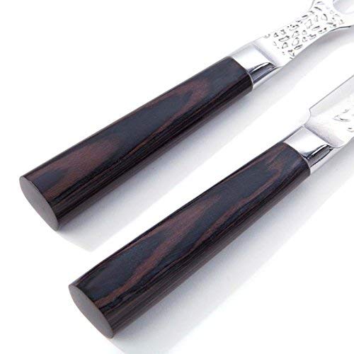 Curtis Stone Pakkawood 2-piece Carving Set (Certified Refurbished)