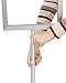 Displays2go Pedestal Sign Holder Stand with Telescoping Post, Double-Sided Poster Frame for 11x17 Graphics, Top-Loading Design - Silver, Aluminum