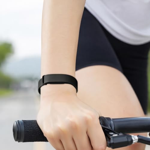 Portable Fitness Tracker Band For Google Fitbit Air Waterproof & Sweatproof Soft Perforated Wristband Multi-Purpose Adjustable Buckle Replacement Straps for Everyday Wear