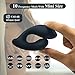 Anal Vibrator, Vibrating Anal Sex Toy Dual Motors Prostate Massager 10 Stimulation Patterns USB Rechargale Remote Control, Waterproof Personal Massager Sex G-Spot Anal Toys for Man Women Adult