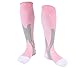 Compression Socks for Women 20-30 mmHg Graduated Athletic Medical Recovery Stockings for Nurses, Running, Maternity Pregnancy, Flight Travel, Edema, Swollen Ankles, Varicose, Airplane.