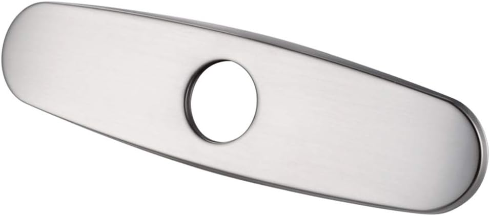 ULTECHNOVO Edelstahl Deckplatte für Einloch Küchenspüle Wasserhahn