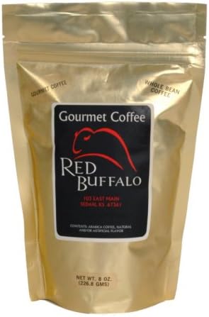 Red Buffalo Tiramisu Flavored Coffee, Whole Bean, 12 ounce