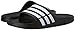 adidas Duramo Slide Sandal,Black/White/Black,11 M US